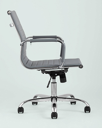 Кресло офисное TopChairs City S серое - Офисные кресла - МебельМедведь